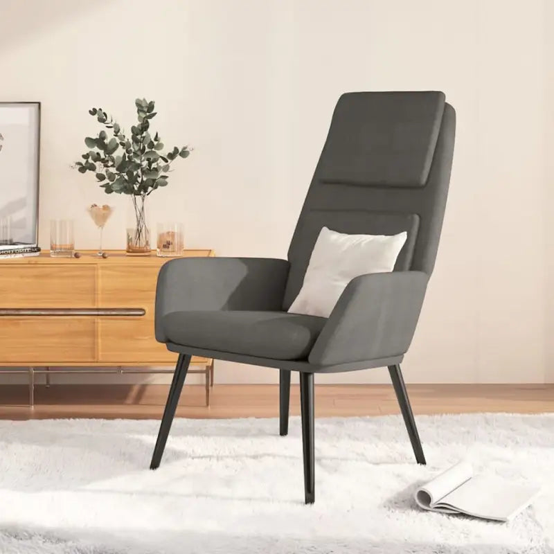 Fauteuil met optimaal zitcomfort en zachte bekleding - Lichtgrijs / 1 / Zonder voetensteun - Fauteuils & Relaxfauteuils