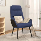 Fauteuils voor Optimaal Zitcomfort met Zachte Stoffen en Kunstleer - Blauw / 1 / Zonder voetensteun - Fauteuils &