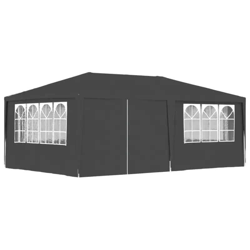 Feesttent voor tuinfeesten en buitengebruik - Antraciet / 4 x 6 m / 1 - Partytenten & prieëlen