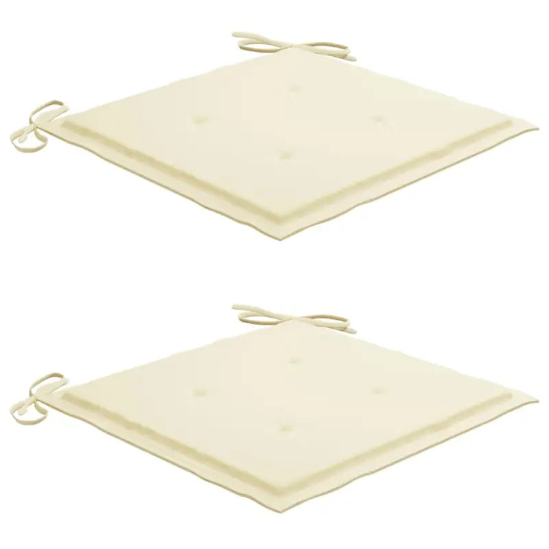 Fijn geschuurde teakhouten tuinstoelen met vintage uitstraling - Tuinstoelen