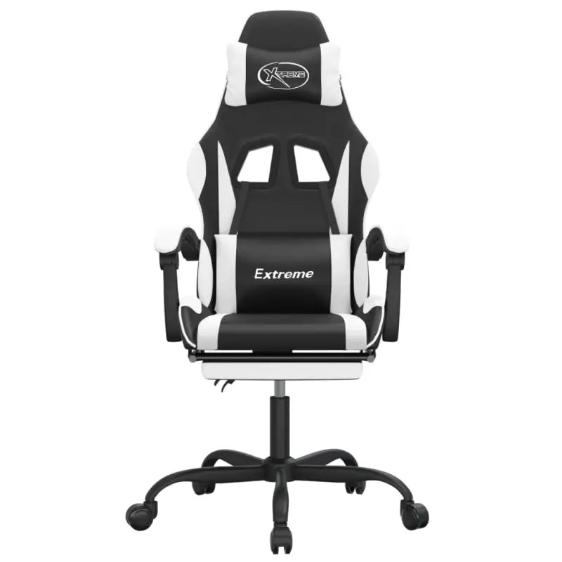 Gamestoel met verstelbare rugleuning en extra kussens voor extra comfort - Gamingstoelen