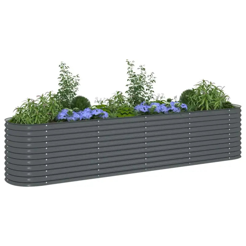 Gegalvaniseerd staal plantenbak voor tuin balkon en patio decoratie - Bloempotten & plantenbakken