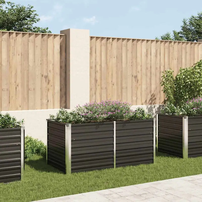 Gegalvaniseerd Staal Verhoogde Bloempotten en Plantenbakken - Bloempotten & plantenbakken