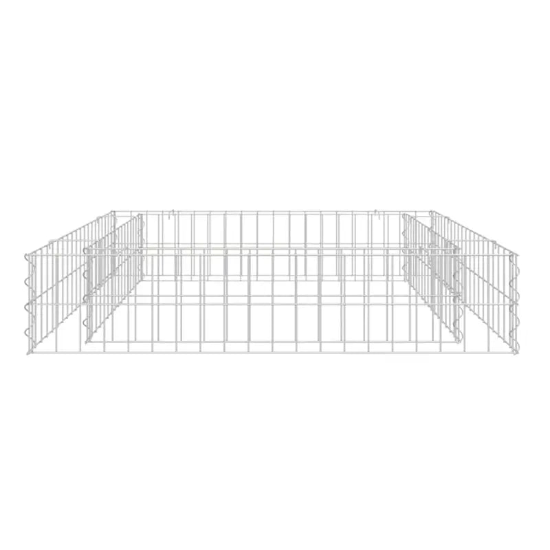 Gegalvaniseerd Staal Verhoogde Schanskorf Plantenbak voor Tuin en Terras - Bloempotten & plantenbakken