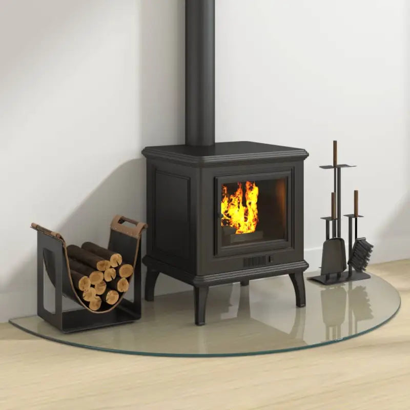 Gehard glas voor openhaard bescherming op de vloer - Glas