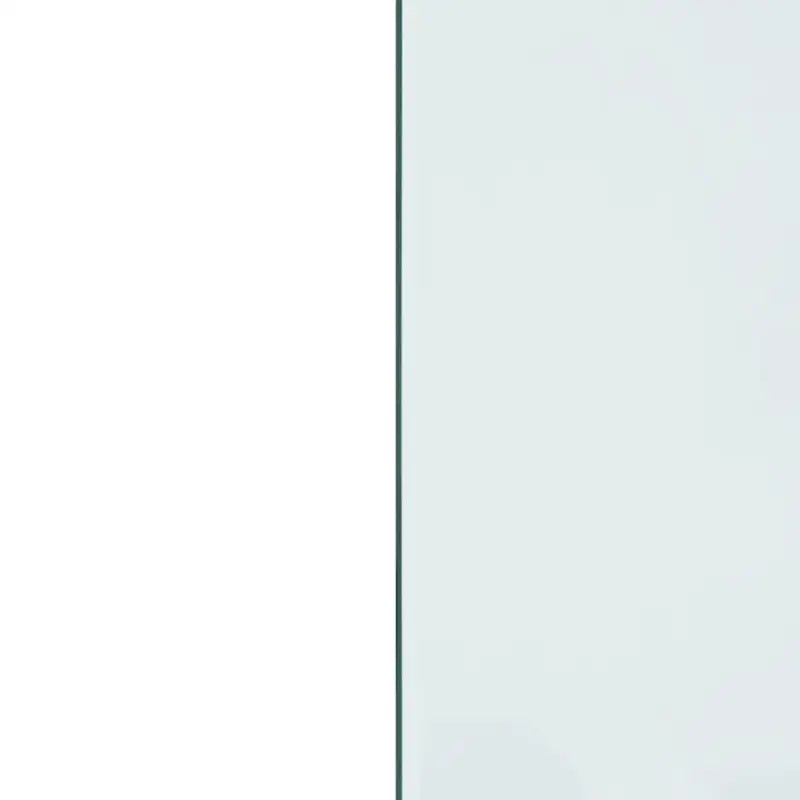 Gehard glasplaat voor openhaard ter bescherming van vloeren - 80 x 60 cm / 1 - Glas
