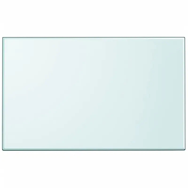 Gehard glazen tafelblad voor eettafels salontafels - Doorzichtig / 100 x 62 cm / 1 - Tafelbladen