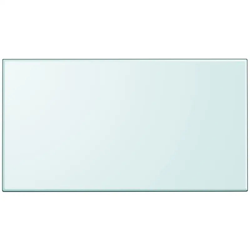 Gehard glazen tafelblad voor eettafels salontafels - Doorzichtig / 120 x 65 cm / 1 - Tafelbladen