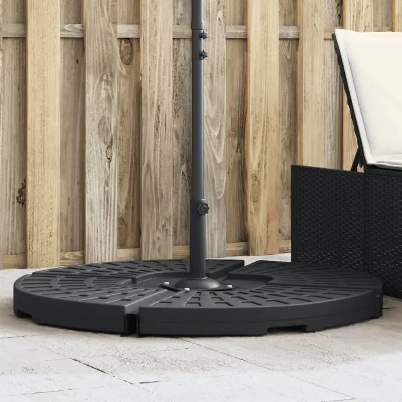 Getextureerd waaierontwerp parasolvoet voor stabiele ondersteuning - Parasolvoeten