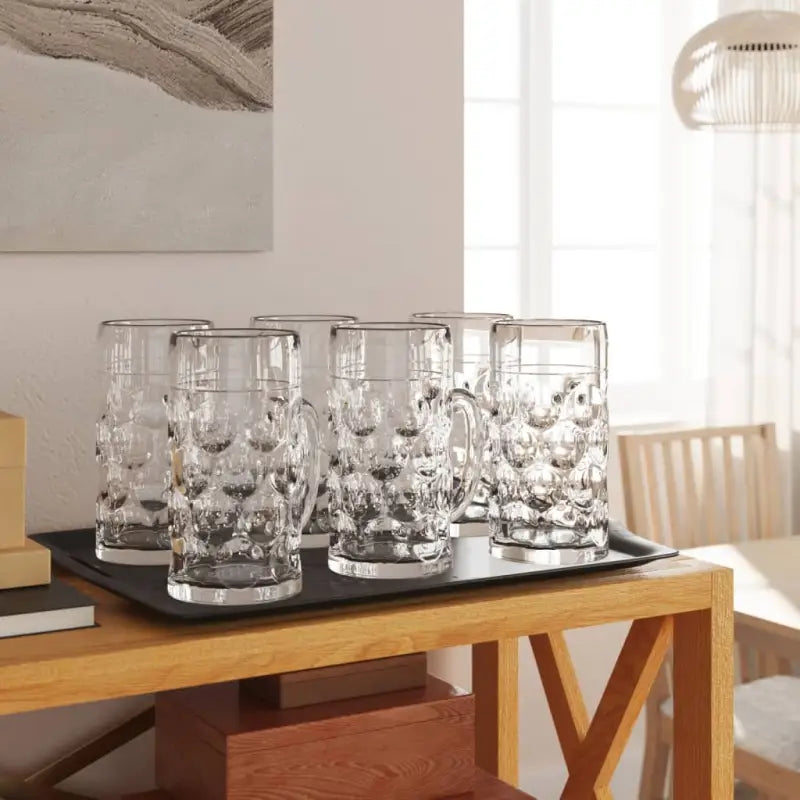 Glazen bierpul met traditioneel bobbelontwerp voor andere dranken - Mokken & bekers