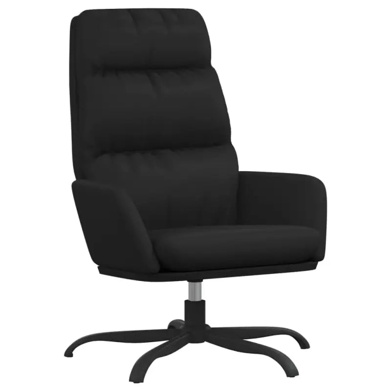 Graden draaibare relaxstoel voor ultiem zitcomfort in elke kamer - Zwart / 1 / Zonder voetensteun - Fauteuils &