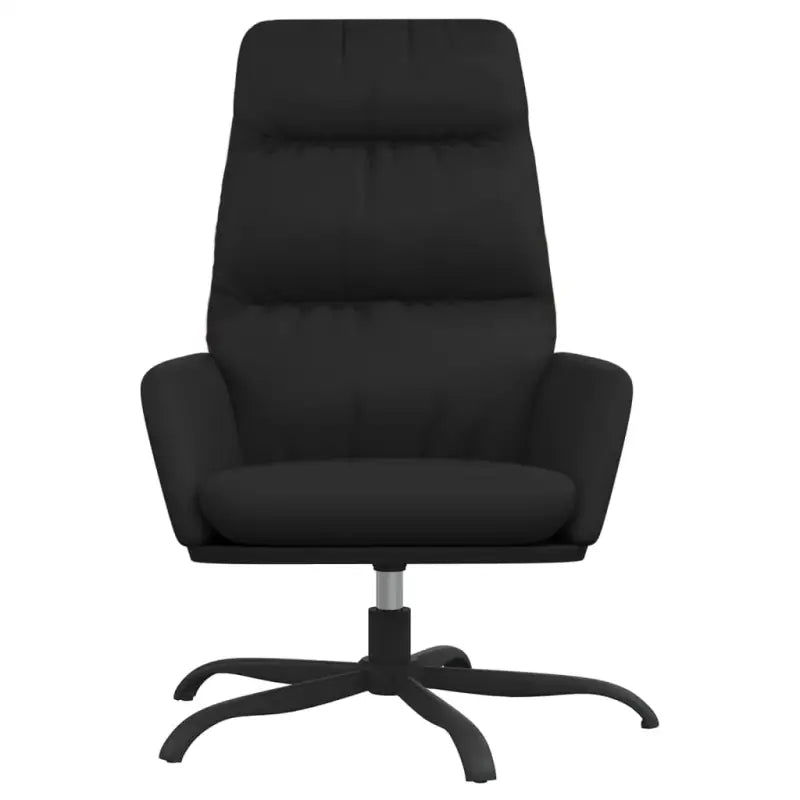 Graden draaibare relaxstoel voor ultiem zitcomfort in elke kamer - Zwart / 1 / Zonder voetensteun - Fauteuils &