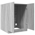 Grijs Sonoma Wasmachinekast voor extra opbergruimte in de badkamer - Accessoires voor wasmachines & drogers