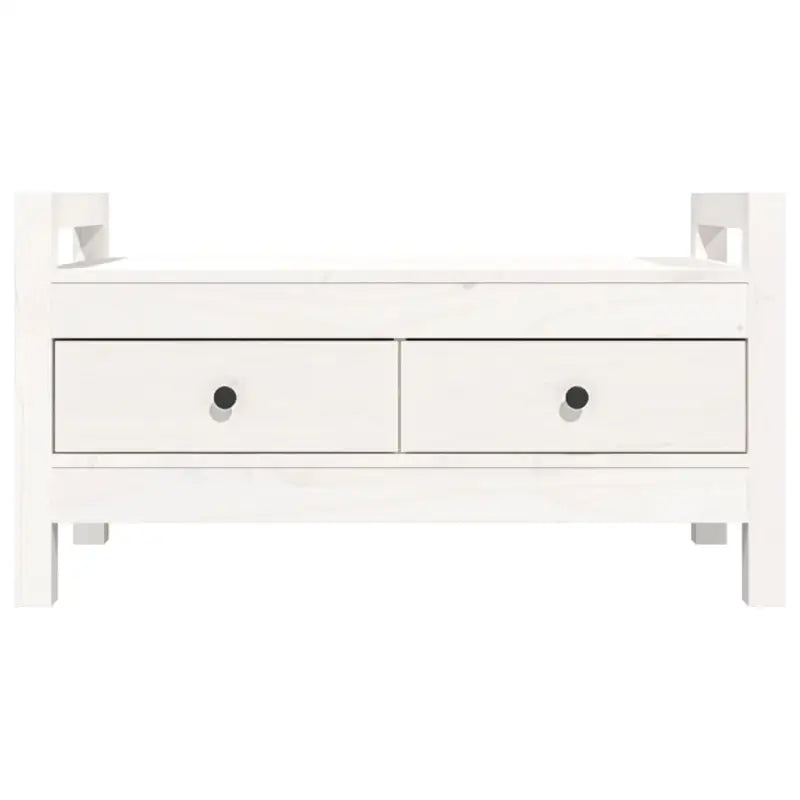 Halbankje van massief grenenhout voor een warme entree - Opberg- & halbankjes