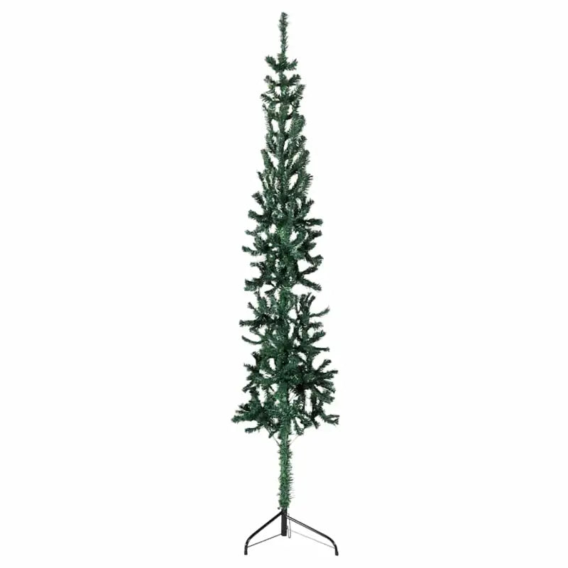 Halve kunstkerstboom voor een gezellige feestdagen sfeer - Groen / 150 cm / 1 - Kerstbomen