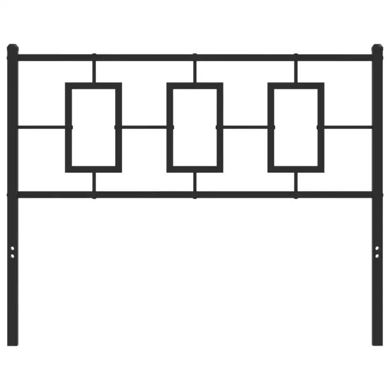 Hoofdbord met vierkante buizen voor een stoere slaapkamerstijl - Hoofdborden en voetborden