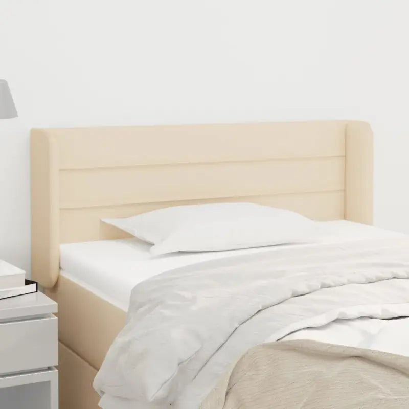 Hoofdborden en voetborden levering bevat 147x16x118 voor elke slaapkamer - Crème / 83 x 16 x 78/88 cm / 1 - Hoofdborden