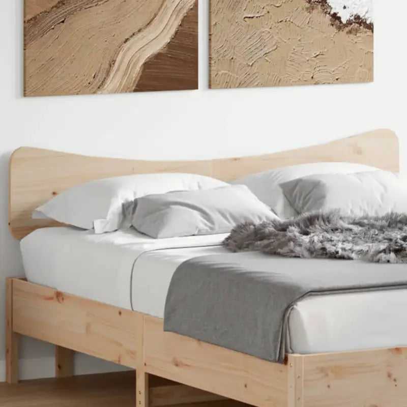 Hoofdborden en voetborden van massief grenenhout voor elke slaapkamer - Naturel / 150 cm / 1 - Hoofdborden en voetborden