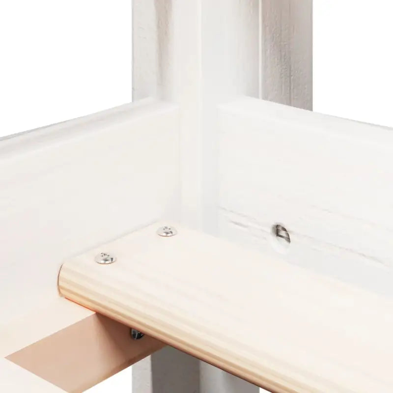 hoogslaper voor kinderen met open zijdeur van massief grenenhout - Bedden & bedframes