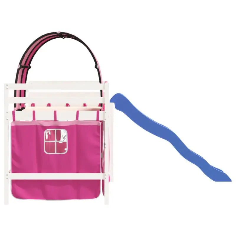 Hoogslaper voor kinderen van massief grenenhout voor ruimte en plezier - Bedden & bedframes