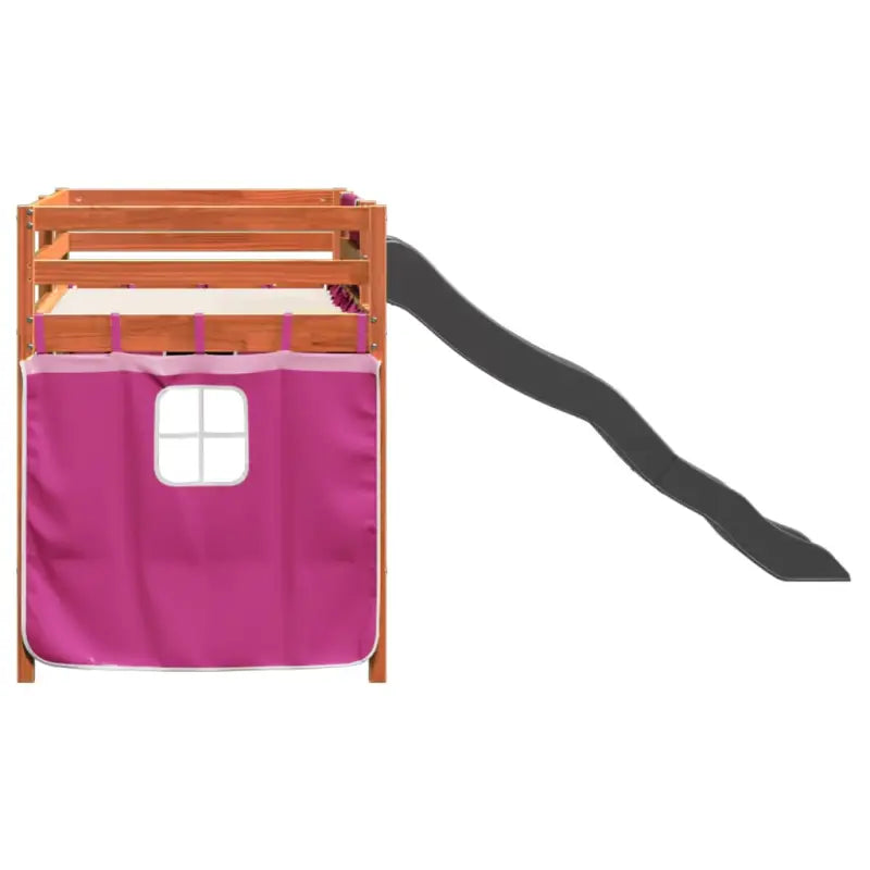 Hoogslaper voor Kinderen van Massief Grenenhout voor Ruimtebesparing - Bedden & bedframes