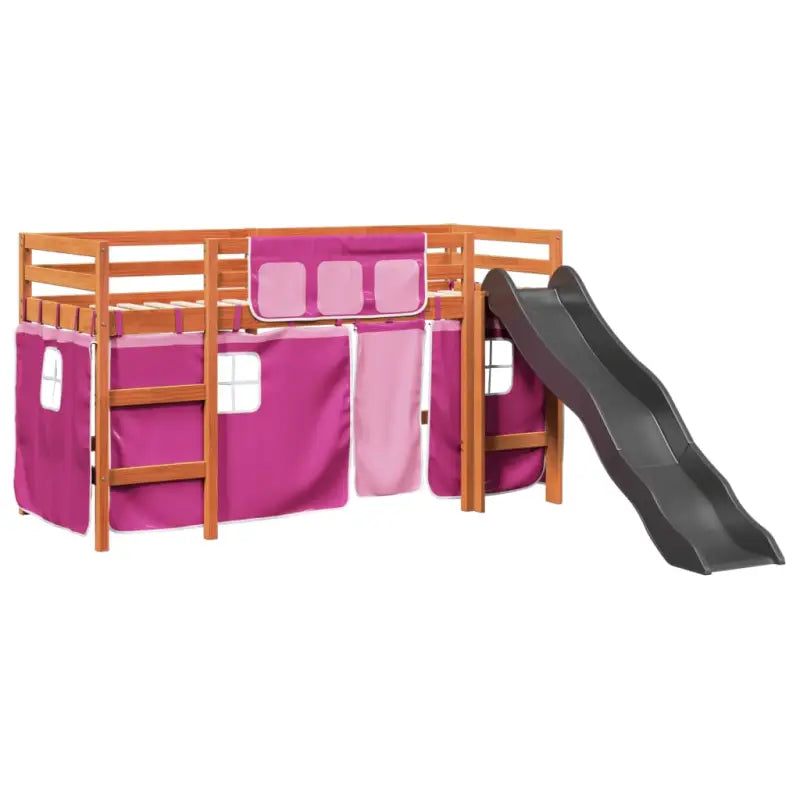 Hoogslaper voor Kinderen van Massief Grenenhout voor Ruimtebesparing - Bedden & bedframes