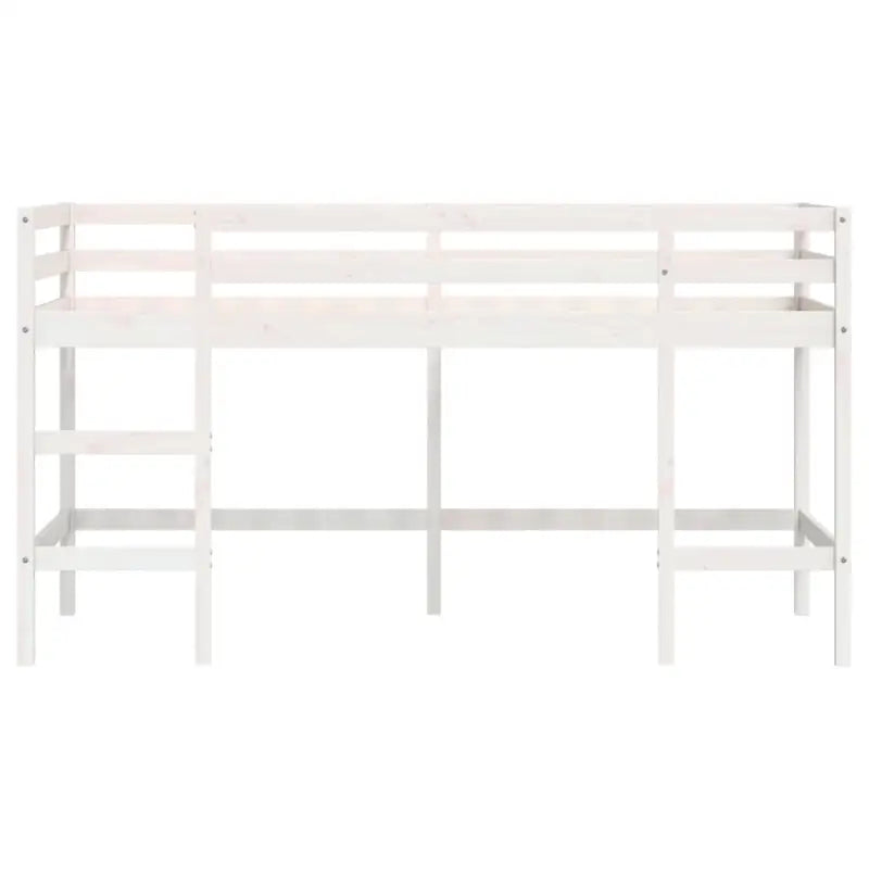 Hoogslaper voor kinderen van massief grenenhout voor ruimtebesparing - Bedden & bedframes