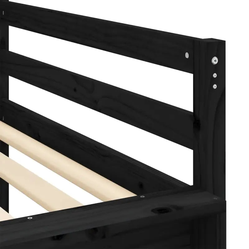Hoogslaper voor kinderen van massief grenenhout voor ruimtebesparing - Bedden & bedframes