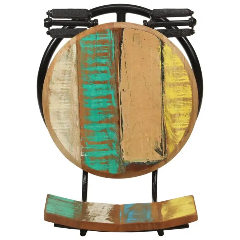 Houten barkrukken van massief gerecycled hout voor een tijdloos interieur - Barkrukken