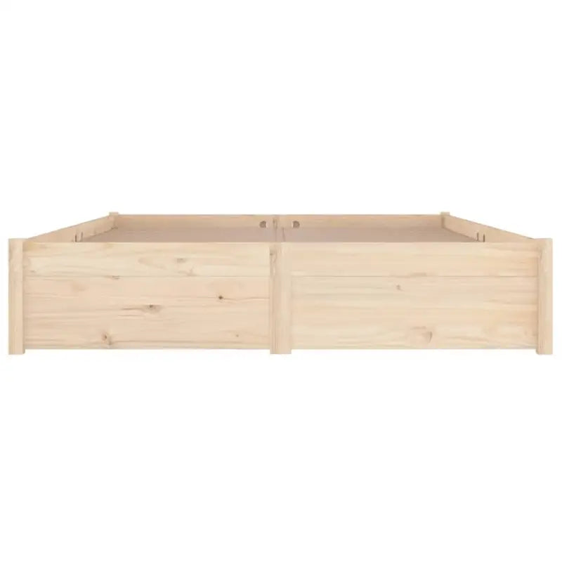 Houten bedframe van massief grenenhout met levering bevat - Bedden & bedframes