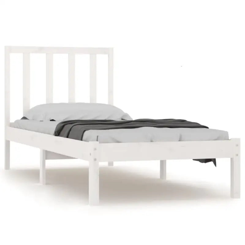 Houten bedframe van massief grenenhout met tijdloos ontwerp - Bedden & bedframes