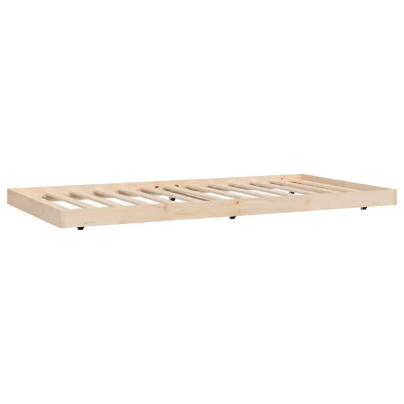 Houten bedframe van massief grenenhout met tijdloos ontwerp - Bedden & bedframes