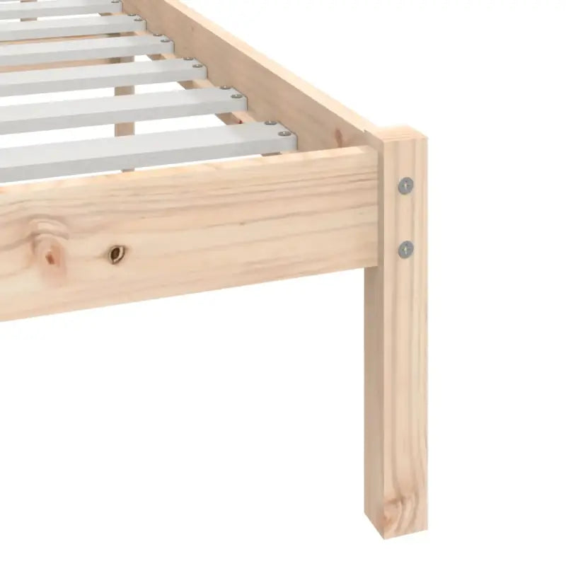 Houten bedframe van massief grenenhout voor een comfortabele nachtrust - Bedden & bedframes