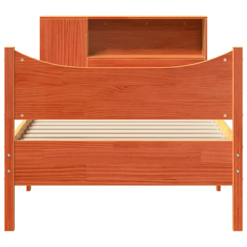 Houten bedframe van massief grenenhout voor een moderne slaapkamer - Bedden & bedframes