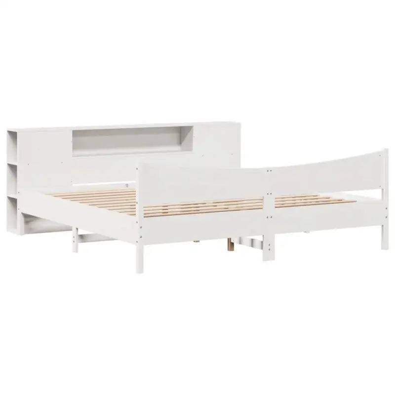 Houten bedframe van massief grenenhout voor een moderne slaapkamer - Bedden & bedframes