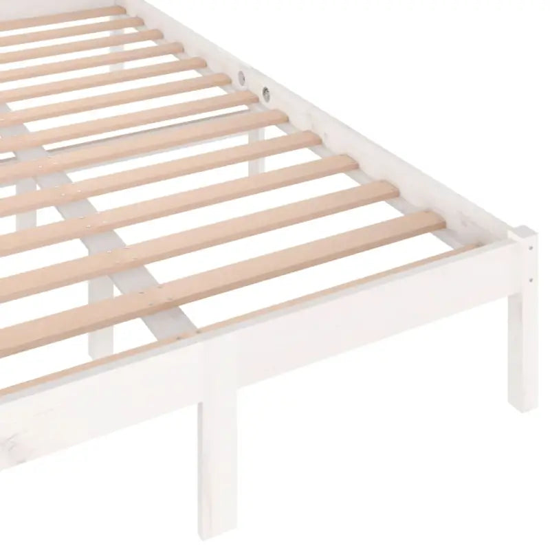 Houten bedframe van massief grenenhout voor een moderne slaapkamer - Bedden & bedframes