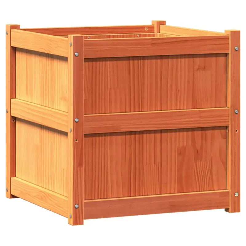 Houten bloempotten en plantenbakken van massief grenenhout - Bloempotten & plantenbakken