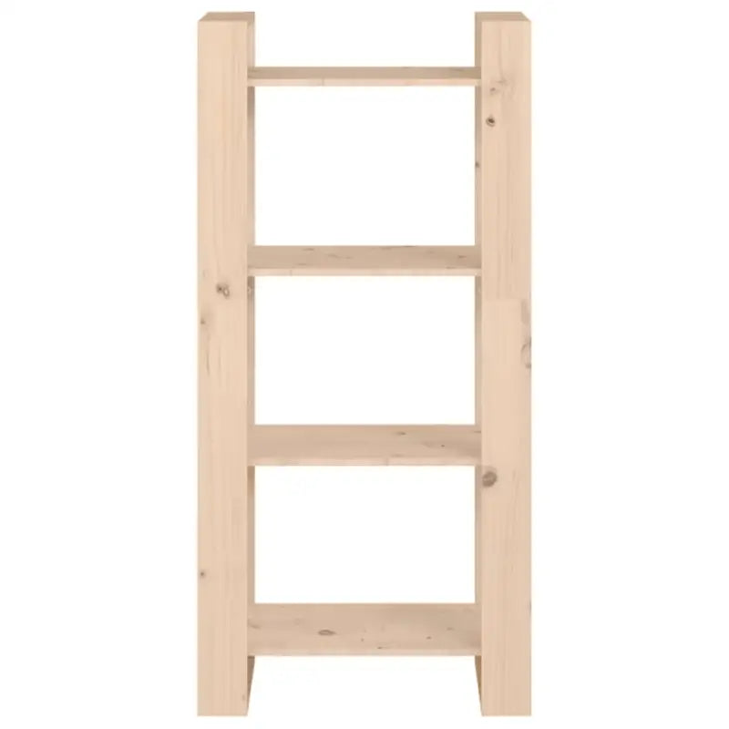 Houten boekenkast met massief grenenhout die ook als kamerscherm wordt gebruikt - Boekenkasten