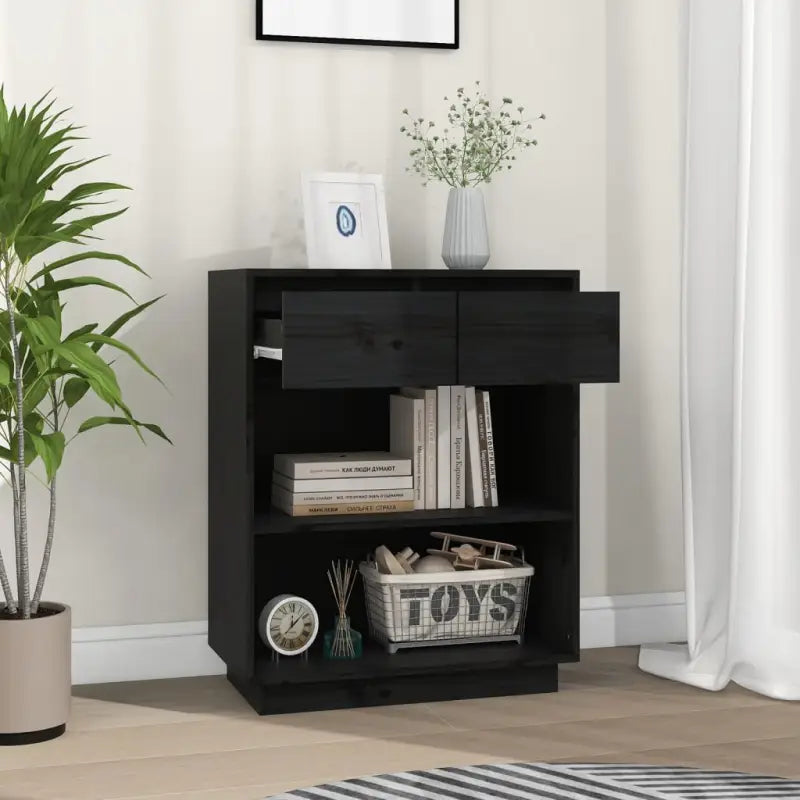 Houten Dressoir met Massief Grenenhout voor Slaapkamer of Woonkamer - Dressoirs & buffetkasten