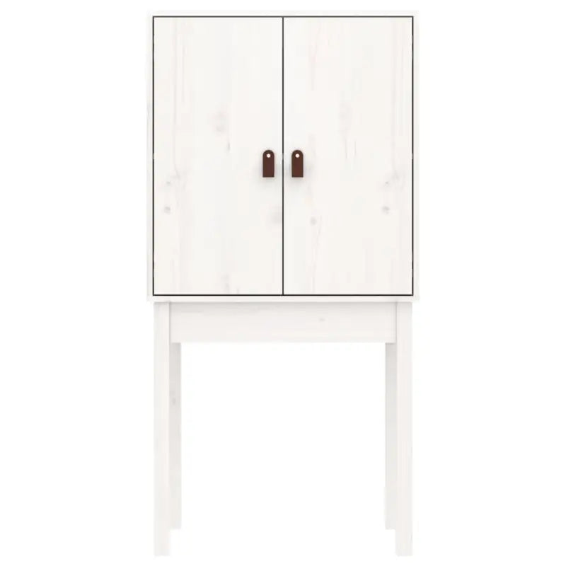 Houten hoge kast van massief grenenhout met rustiek ontwerp - Dressoirs & buffetkasten