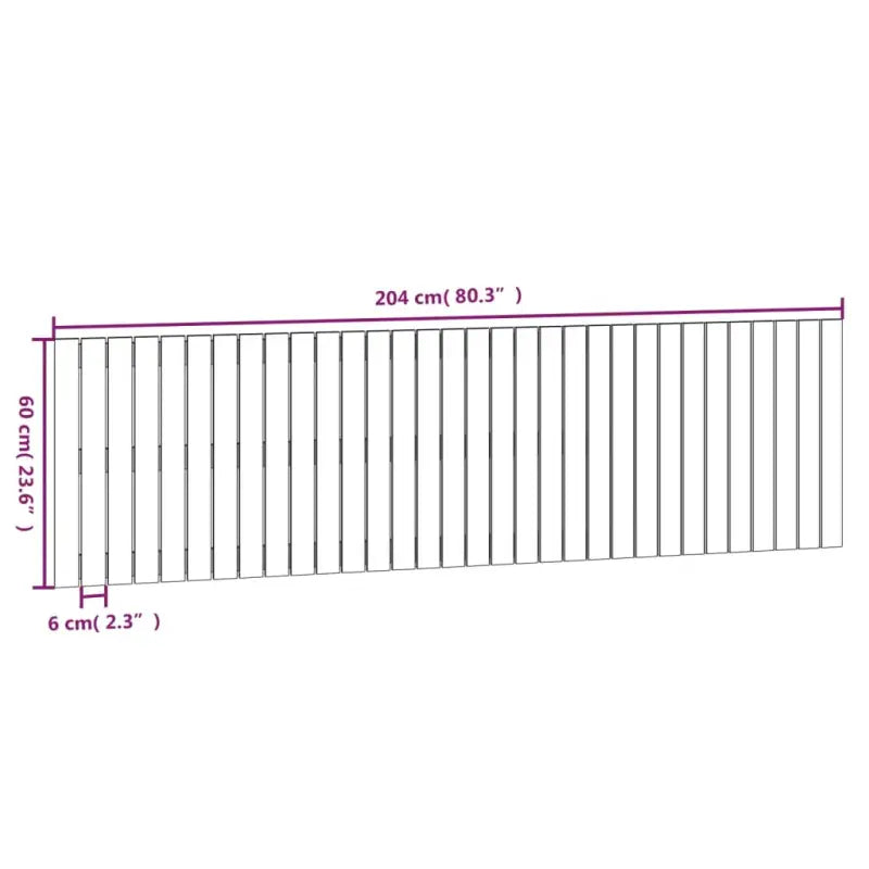 Houten hoofdborden en voetborden van massief grenenhout - Hoofdborden en voetborden