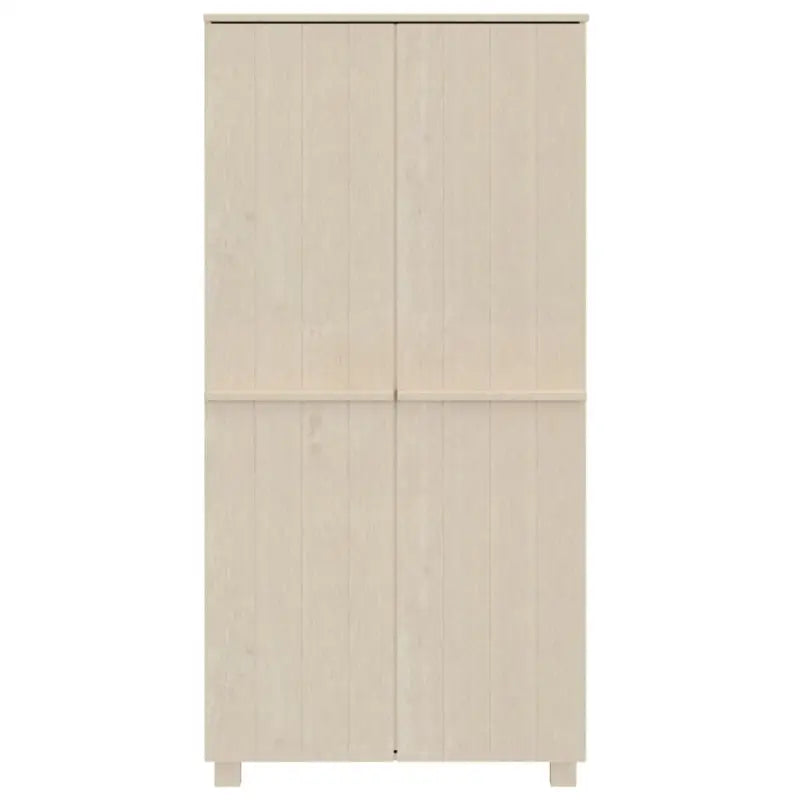 Houten kledingkast van massief grenenhout voor een stijlvolle inrichting - Kledingkasten