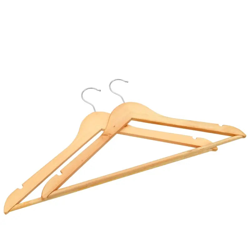 Houten kleerhangers met draaibare haak voor flexibel opbergen - Bruin / 50 - Kleerhangers