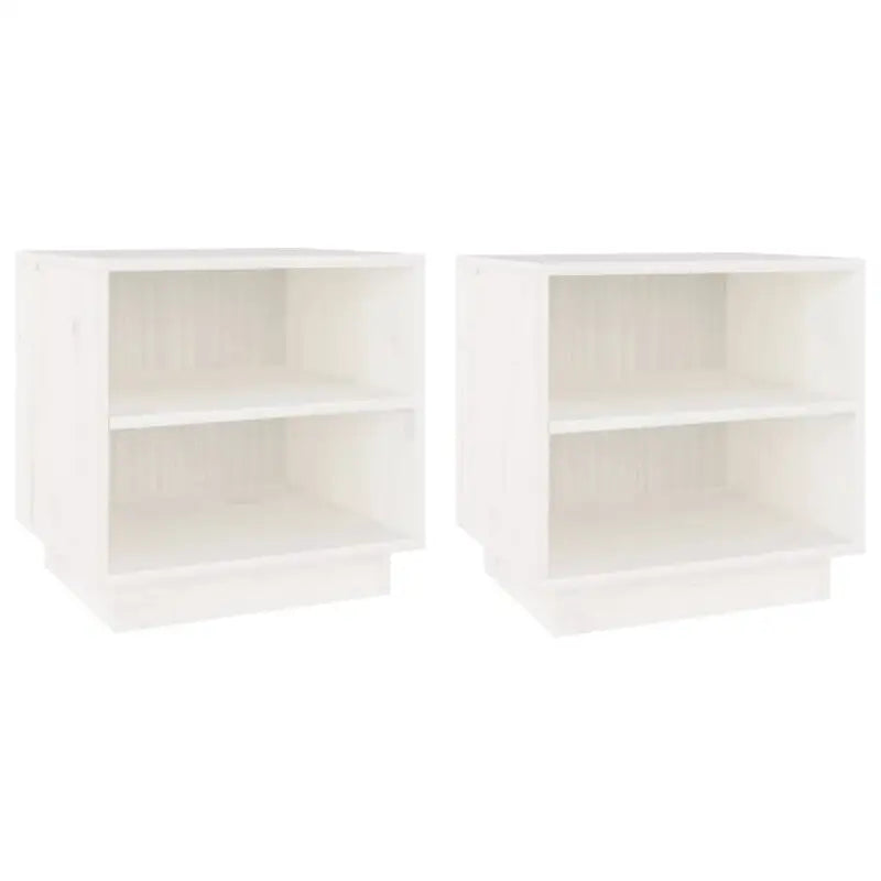 Houten nachtkastje van massief grenenhout met moderne charme - Nachtkastjes