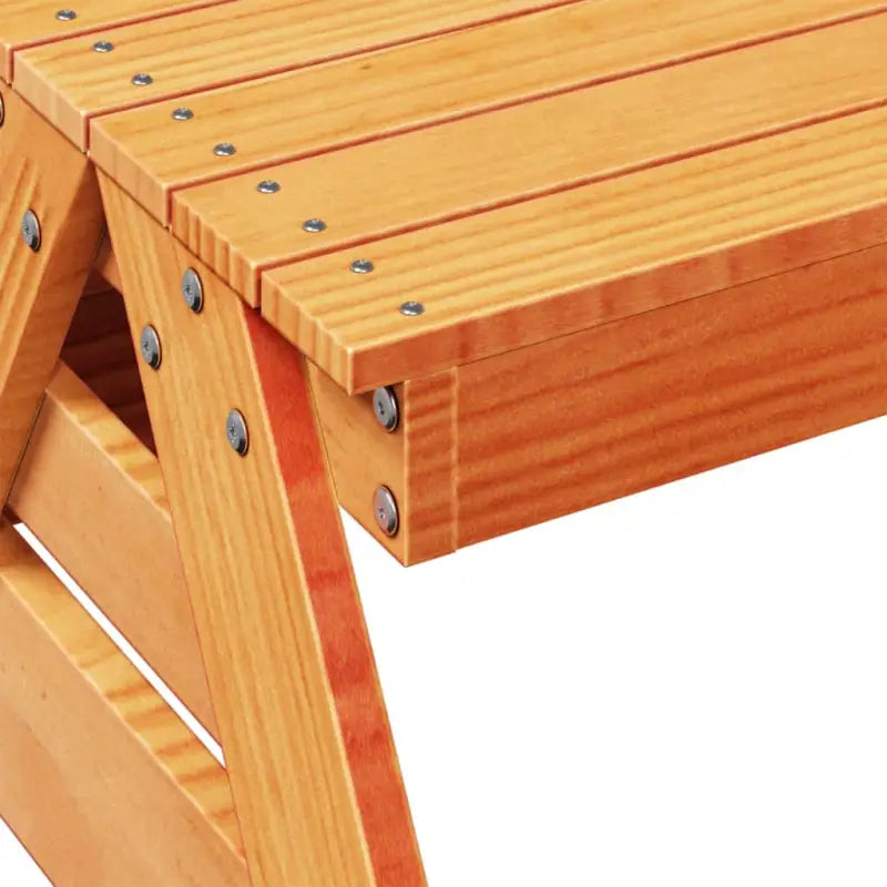 Houten picknicktafel van massief grenenhout voor kinderbaksesspellen - Tuintafels