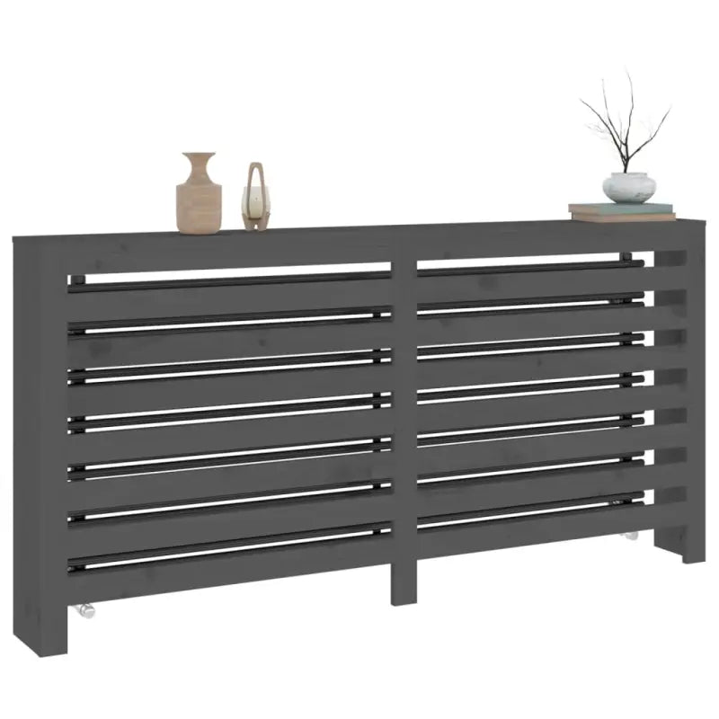 Houten radiatorombouw van massief grenenhout voor decoratie en extra plankruimte - Accessoires voor radiators
