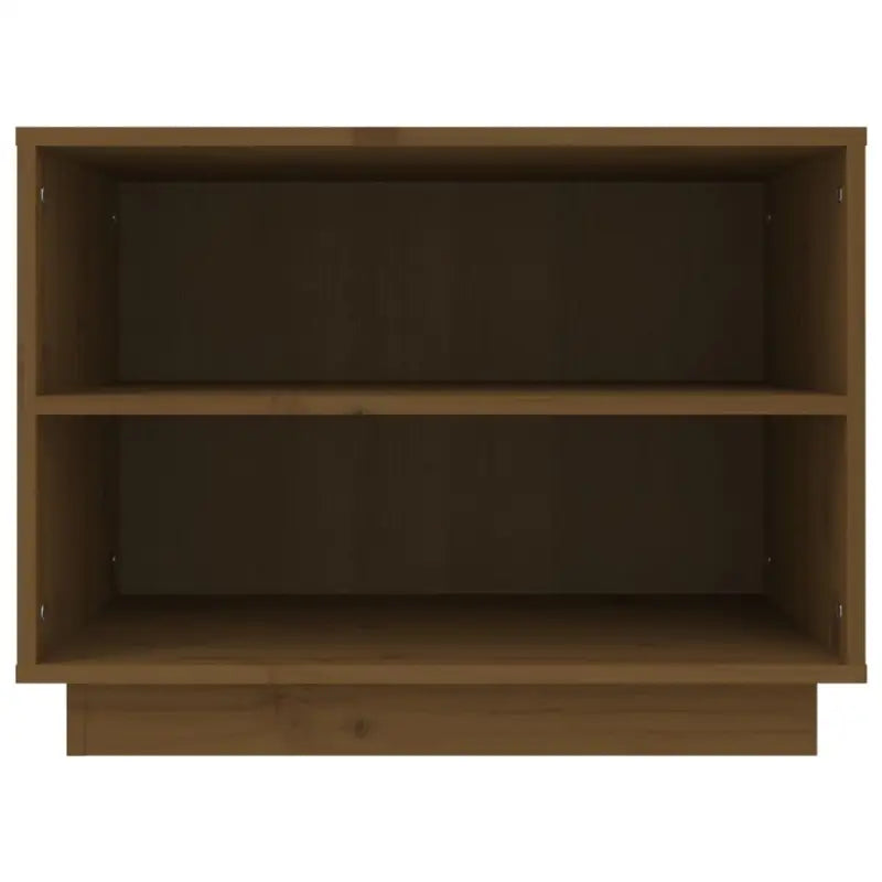 Houten schoenenkast van massief grenenhout voor stijlvolle opbergruimte - Honingbruin / 1 - Schoenenrekken