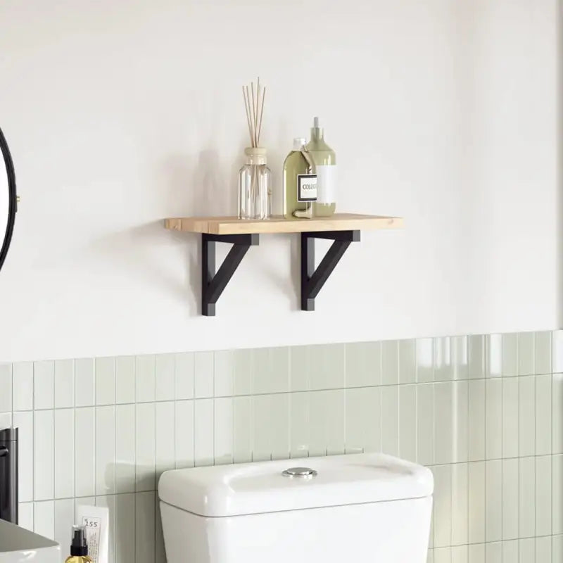 Houten tafelblad van massief acaciahout voor een frisse look - Naturel (onafgewerkt) / 40 x 20 x 2 cm / 1 - Tafelbladen