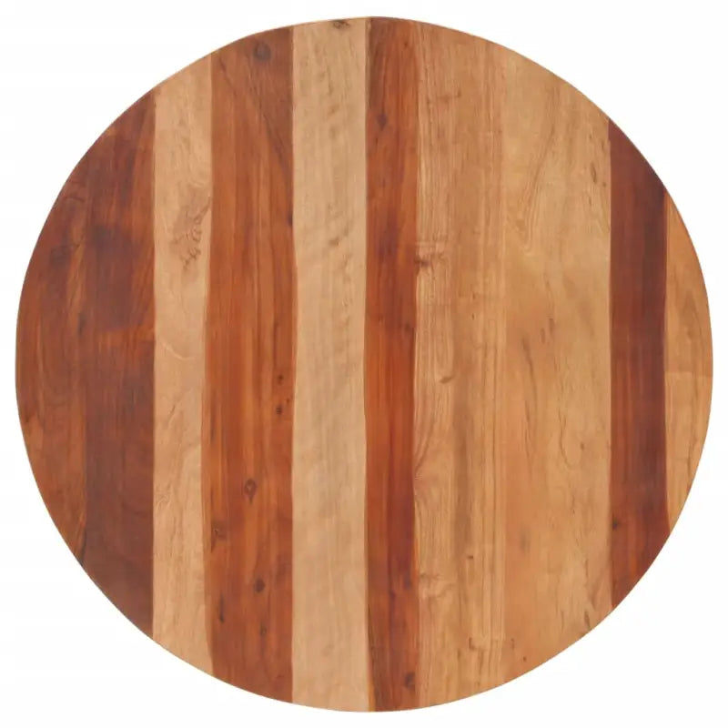 Houten tafelblad van massief gerecycled hout met rustieke charme - 80 cm 25-27 mm / 1 / Massief acaciahout - Tafelbladen