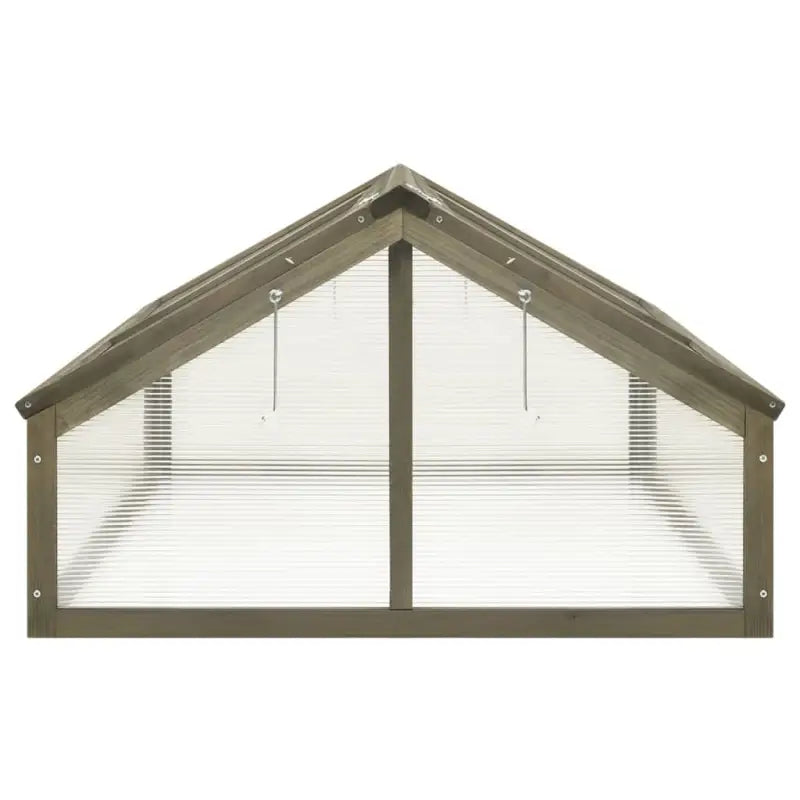 Houten Tuinkassen van massief vurenhout voor kruidenbescherming - Tuinkassen